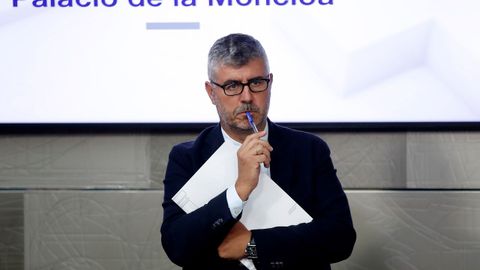 Miguel Ángel Oliver en su etapa como secretario de Estado de Comunicación.
