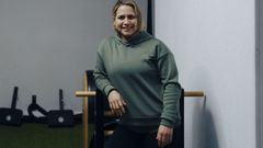 Flor Velasques, nutricionista y creadora del mtodo de entrenamiento Flovcore, en su nuevo centro en Celanova.