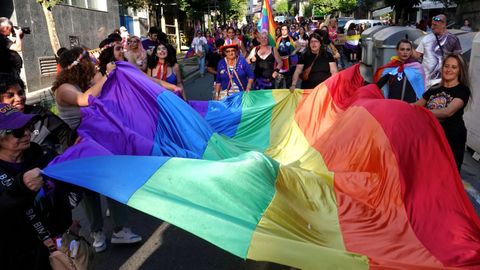 Manifestaci�n del D�a del Orgullo en Vigo