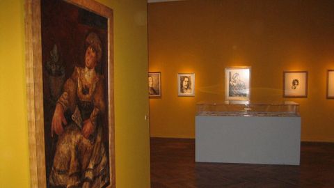 Exposición de Laxeiro en el Museo Nacional de Bellas Artes de Buenos Aires.