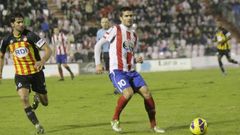 Gerardo Berodia milit� en el Club Deportivo Lugo durante una temporada y media, justo cuando el club rojiblanco dio el salto al f�tbol profesional