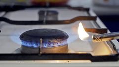 Una cocina a gas