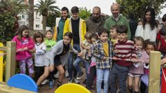 Estreno del renovado parque de Pedra Pateira