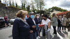 Los vecinos de Piadela emprendieron una nueva recogida de firmas para reclamar fibra �ptica