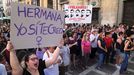 Concentraci�n en Granada contra la libertad provisional de La Manada