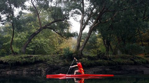 Entrenamiento en Pontevedra (2007).