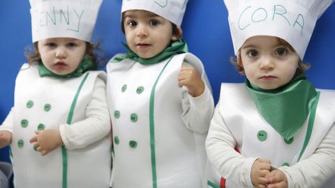 En la escuela infantil Bonecos de Vilagarc�a la tem�tica fueron las profesiones 