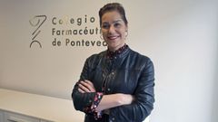 Beatriz Garc�a Iglesias preside el Colegio Oficial de Farmac�uticos de Pontevedra desde el pasado 30 de octubre
