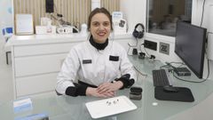 Paula Hospido es responsable de audiolog�a en la compa��a especializada en �ptica y audici�n Adri�n Salgado.