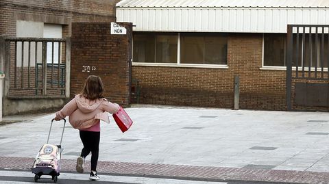Foto de archivo del colegio Castelao de Rianxo