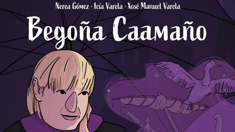 Imaxe da portada da obra ilustrada �Bego�a Caama�o�