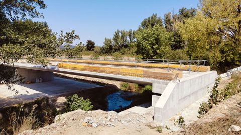 El nuevo puente con el que el acceso al túnel salvará el arroyo Rioseco