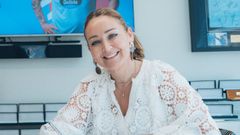 La presidenta del Celta, Mari�n Mouri�o, en A Sede.