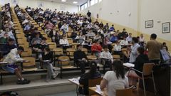Foto de la selectividad del a�o pasado en Santiago