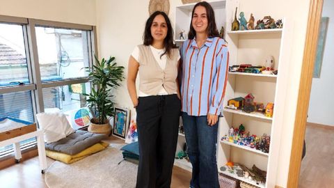 Paula Santos y Raquel Vilas desarrollan el proyecto Comunidade Viva: Redes de Apoio en los municipios de la comarca de Lemos