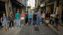 Por orden: Maria Jos�, de Zapacucos; Nuria, de Palmira; Miguel, de Mundo Galego;� Tita, de Fulltime Inform�tica;�Isa, de �ptica Alea; Antonio, de Movilquik; L�a, de La Liada;�Edu, de Calvario Vintage; Alessandra, de Pinocchio; Tal�a, de Pazio; Cris, de Magenta y.Rub�n, de Platabalu.