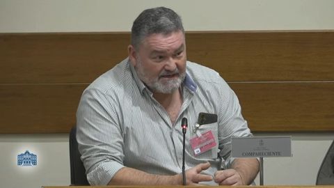 El exconcejal del Ayuntamiento de Dega�a, Miguel �ngel Fern�ndez.