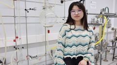 Carme Xiu Blanco estudi� en el IES Carlos Casares de Viana do Bolo.