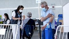 Vacunaci�n masiva con AstraZeneca en Pontevedra