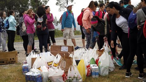 Andaina solidaria Congalsa POR EL MONTE DE A CUROTA