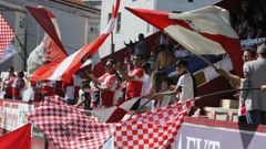 B�scate entre el p�blico del derbi entre el Arousa y el Pontevedra