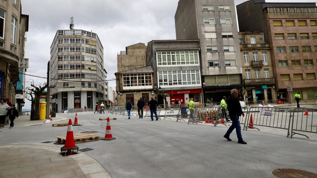 Las calles del entorno de la Farola se reabrirán a la circulación mañana