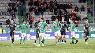 Partido entre el Racing de Ferrol y el Real Madrid Castilla