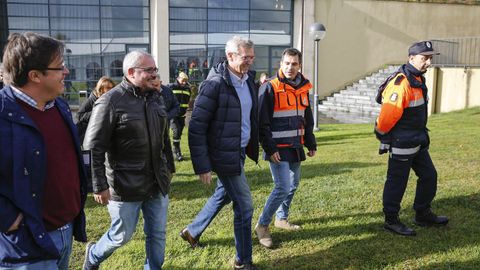 Jornada de convivencia de agrupaciones de Protecc��n Civil en Allariz.M�s de 400 voluntarios se reunieron en esta jornada en Allariz. El vicepresidente de la Xunta, Alfonso Rueda, los visit�. 