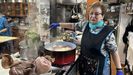 Felisa S�nchez,�cocinera y propietaria del restaurante El Moderno, en Oza-Cesuras