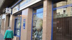 Administraci�n de Loter�a n�mero 1 de la calle Luis Espada, 66 de Ver�n (Ourense)