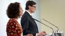 Comparecencia de la portavoz del Gobierno y del ministro de Sanidad