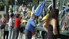 Uno de los homenajes con los que cada a�o se recuerda a los muertos y heridos en la tragedia de Angrois