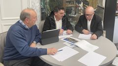 Francisco Mart�nez y Xos� Regueira hablaron de colaborar en proyectos comunes