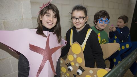 Carnaval del colegio Milladoiro de Malpica