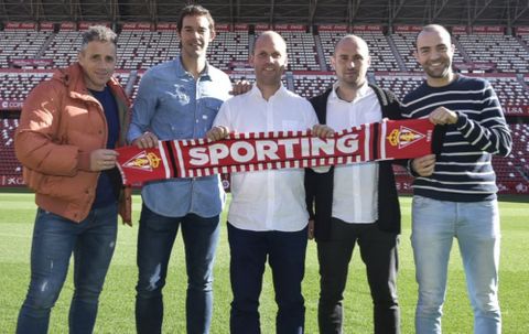 Nuevo cuerpo t�cnico del Sporting