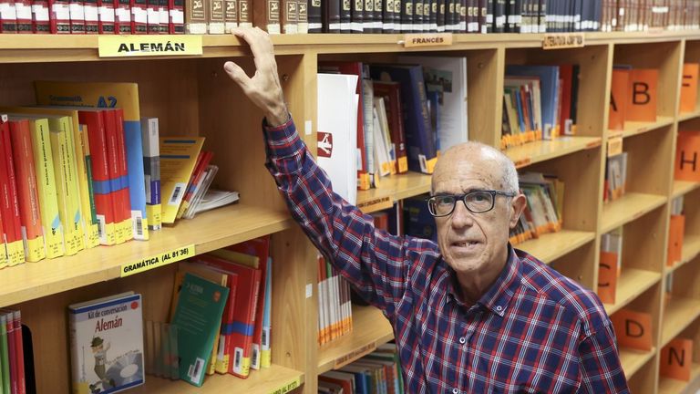 Jos� Manuel Y��ez es el presidente de la asociaci�n cutural Goethe