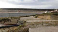 Obras de ampliacin de la balsa de lodos