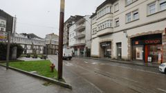 El establecimiento asaltado est� situado en la Praza de Lugo