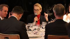 La embajadora de Alemania en Espa�a, Maria Margarete Gosse, en un encuentro con empresarios en febrero