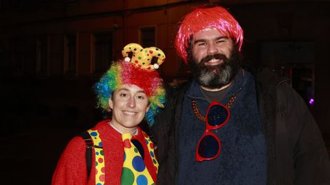 Entronizaci�n del dios Momo en A Coru�a