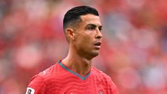 Cristiano Ronaldo, durante un partido con la selecci�n portuguesa en el Mundial