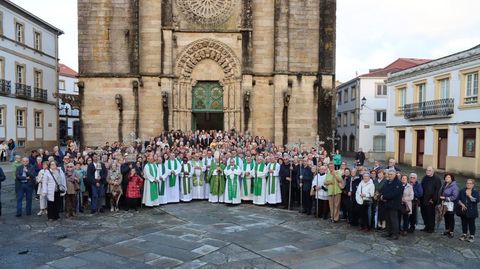 La iglesia de San Marti�o registr� un lleno.