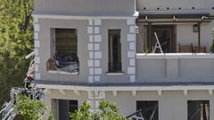 La explosi�n de un edificio en el madrile�o barrio de Salamanca, en im�genes