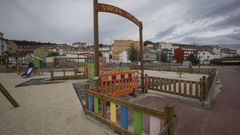 En Laxe el gobierno local ha clausurado los parques