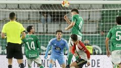 Partido entre el Racing de Ferrol y el Cacere�o