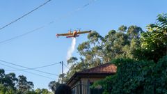 Incendio en Salvaterra do Mio