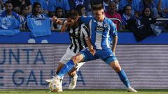 Salva Ruiz y Svensson, en el partido de ida