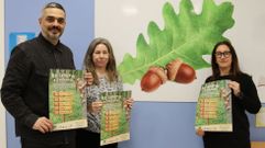 P�rez, Pacoret e Ures, na presentaci�n da nova edici�n do programa 