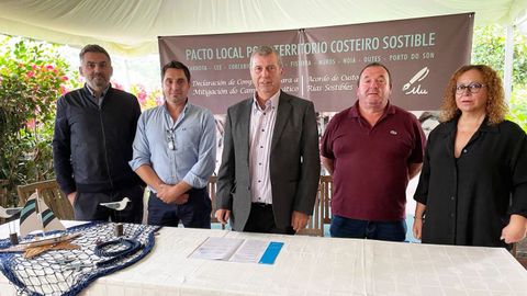 Representantes de las cofradias