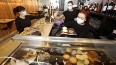 Mudanza e inauguraci�n en pandemia: alfajores y dulce de leche en Lugo